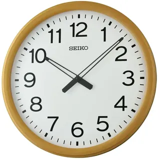 Seiko Clock Wanduhr Hellbraun
