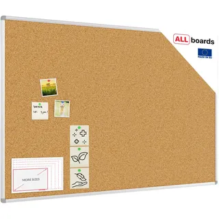 ALLboards Pinnwand 150 x 100 cm Braun