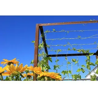 Palatino Rankhilfe  (Cortenstahl, Passend für:  Urban Hochbeet L-Form, Höhe: 113 cm)