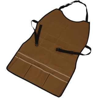 Draper 09968 Gartenschürze, strapazierfähig, 7 Taschen, braun