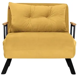 CALICOSY Schlafsessel SANDO in GELB - (W)67  x (H)41  x (L)50 cm | Gr.: onesize