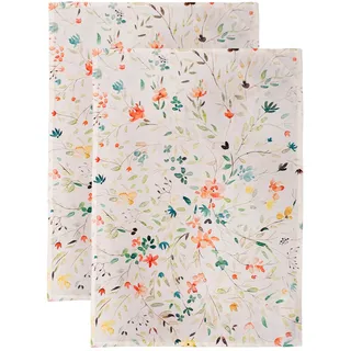 Maison d'Hermine Küchenhandtuch 100% Baumwolle (50 cm x 70 cm, Set von 2) | Küchenhandtücher Tischgeschirrtücher zum Muttertagsgeschenke Reinigen Buffetpartys Hochzeiten Frühling/Sommer - Colmar