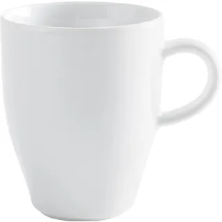 KAHLA 215330A90021C Café Sommelier Kaffeebecher 0,32 l | weiße Kaffeetasse aus Porzellan