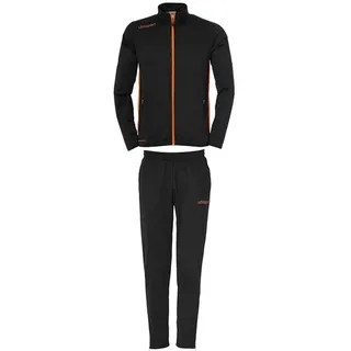 Uhlsport Essential Classic Trainingsanzug schwarz/fluo orange S