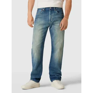 Jeans in 5-Pocket-Design Modell '501', Jeansblau, 33/30