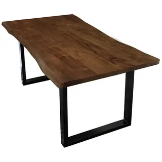 SIT Tisch »TOPS&TABLES«, HxT: 77 x 100 cm, Holz - braun | schwarz