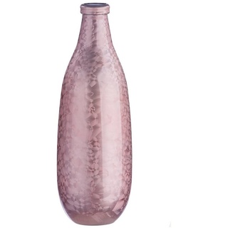 GILDE Dekovase GILDE Flaschenvase Montana - rosa - H. 41cm x D. 15cm rosa