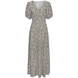 VIVANCE Maxikleid Blümchen Grau 34