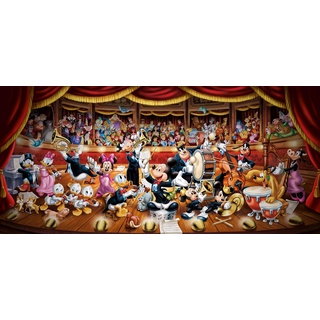 Puzzle »Panorama High Quality Collection, Disney Orchester«, Made in Europe, 527427-0 bunt