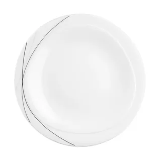 SELTMANN WEIDEN Frühstücksteller oval 23 cm Weiß 6er Set