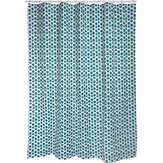 Spirella Duschvorhang Deep Forest 180 x 200 cm blau
