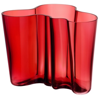 Iittala - Aalto Vase Savoy 160 mm, cranberry rot