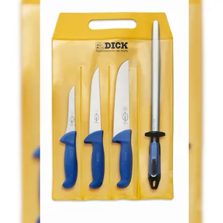 Friedr. Dick ErgoGrip Messerset 4-tlg. Blau