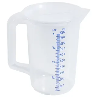 Contacto Messbecher mit Deckel 2 l