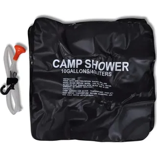 vidaXL Campingdusche Solar 40 L