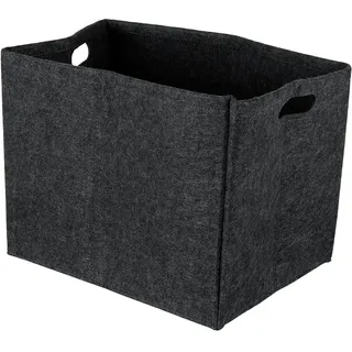 Testrut Filzkorb 45 x 35,5 x 34 cm anthrazit