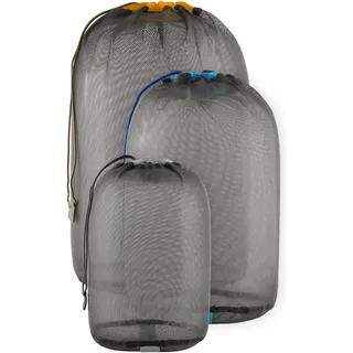 Sea to Summit Mesh Stuff Sack Set Packsack Schwarz