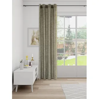 Ösenschal Blickdicht | Crashoptik modern | schwarz weiß | Vorhang