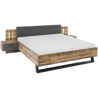 Möbel Kraft Bettanlage 289,4 x 215,4 cm mehrfarbig