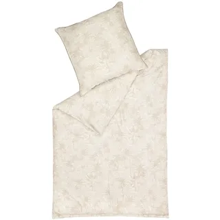 Sportalm Kitzbühel Satin Bettwäsche Palms - 1 Stück 135x200 Cm, Beige