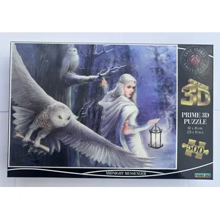 Prime 3D Puzzle „Midnight Messenger“ (Anne Stokes Collection) – 500 Teile