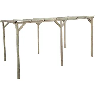 Habitat et Jardin Sunny Carport 3,00 x 5,00 m Braun