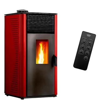 Anita Luft-Pelletofen 12 kW Bordeaux Sannover