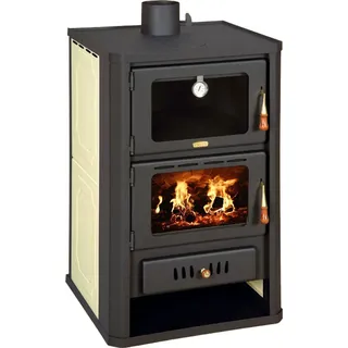 Wasserführender Kaminofen mit Backfach PRITY FGW15, 5,4 + 15kW ECODESIGN
