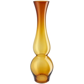 Peill+Putzler Vase , orange , Glas  , Maße (cm): H: 60  Ø: 18