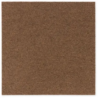 Karat Teppichfliesen Moscow Selbstliegend 50 x 50 cm Hellbraun
