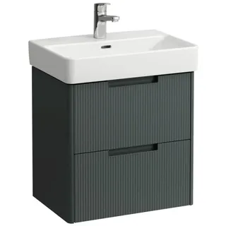 Laufen Waschtischunterbau 2 Schubladen 52,1 x 36,1 x 51,5 cm Verkehrsgrau