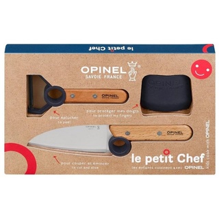 Opinel Messer-Set Le Petit Chef Kinderkochmesser Set 3-teilig blau (Set, 3-tlg) blau