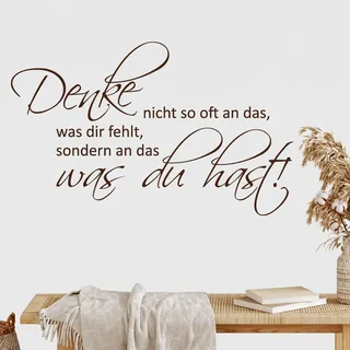 GRAZDesign Wandtattoo Sprüche Motivation für Betrieb, Büro, Wohnzimmer, Sport Wandaufkleber - 93x57cm / 070 schwarz