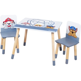 roba Kindersitzgruppe »Paw Patrol«, mit Tisch und zwei Stühlen