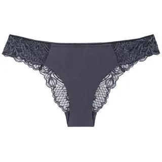 Triumph Wild Peony Florale Brazilian Underwear Grau 46