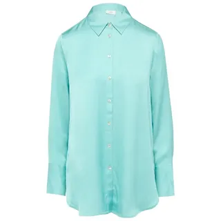 s.Oliver Longbluse aus Viskosesatin blau 40