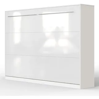 SMARTBett Schrankbett Standard 90x200 120x200 140x200 160x200, 41 FARBKOMBINATIONEN horizontal/quer oder vertikal/hochkant klappbar