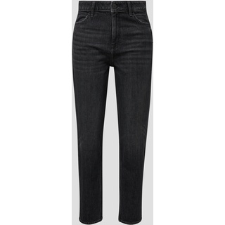 s.Oliver - Ankle-Jeans / Regular Fit / High Rise / Tapered Leg, Damen, grau|schwarz, 34