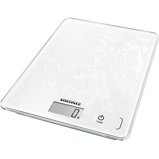 Soehnle Digitale Küchenwaage mit Wandbefestigung KWD Page Compact 300 Wägebereich (max.)=5 kg Weiß (61501)
