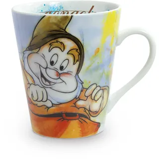 EGAN Disney Porzellan Tasse Die 7 Zwerge ZWERG 'HAPPY'