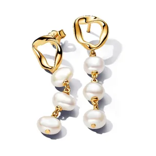 Pandora Ohrhänger Essence gold 263263C01