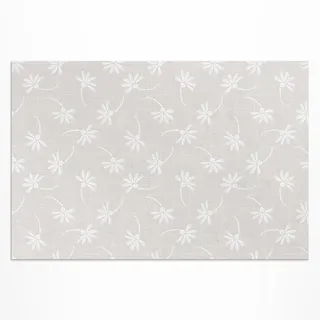TEPPICH 100x150 cm Zarte Boho Gänseblümchen