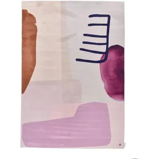 Tom Tailor Shapes Two, berry multi (160x230cm)