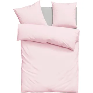 OTTO home Luisa Perkal Rosa 135 x 200 cm + 80 x 80 cm
