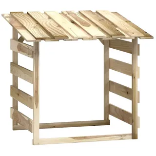 vidaXL Rosenbogen mit Dach 100 x 90 x 100 cm Braun