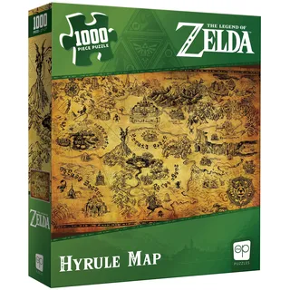 The OP | Zelda Hyrule Map | Puzzle | Jigsaw Puzzle | 1000 Pieces