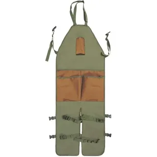Werkzeugschürze, Gartenschürze Mit Beinschutz, Verstellbar, Mit Mehreren Taschen, Für Haus, Küche Und Garten, Grillschürze