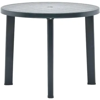 vidaXL Gartentisch Ø 89 x 72 cm Grün