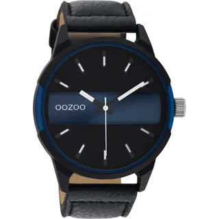 Quarzuhr OOZOO "C11003" Armbanduhren schwarz Herren Quarzuhren Armbanduhr, Herrenuhr