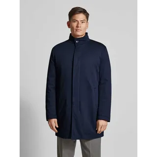 Mantel mit Stehkragen Modell 'Jared', Marine, 56
